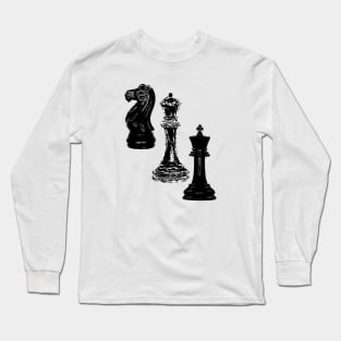 Chess set design Long Sleeve T-Shirt